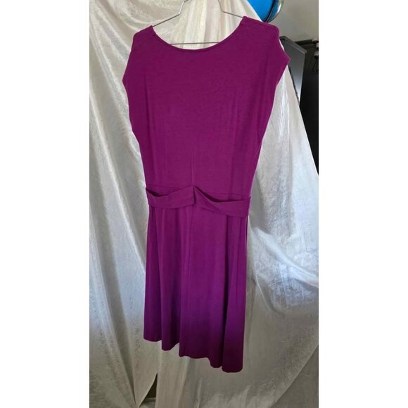 Lands' End Pink Cotton Dress sz Medium - Picture 5 of 6